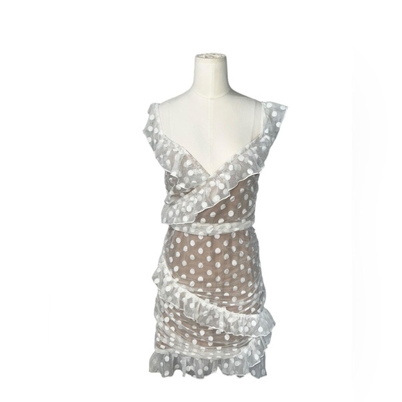 Majorelle Bandit White  Lace Dress in XL - Picture 6 of 10
